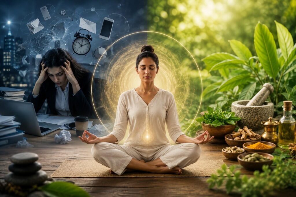 Ayurveda Helps Manage Stress